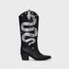 BOTA ANACONDA NEGRO