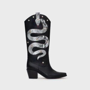 BOTA ANACONDA NEGRO