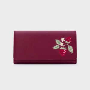 BILLETERA LARGA SUNDAE STRAWBERRY MORA