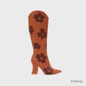 BOTA WILDWOOD HEART FLOWERS MARRÓN