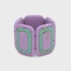BRAZALETE CORDELIA LILA VERDE AGUA