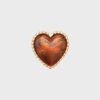 PRENDEDOR CORAZON ENTORCHADO COBRE