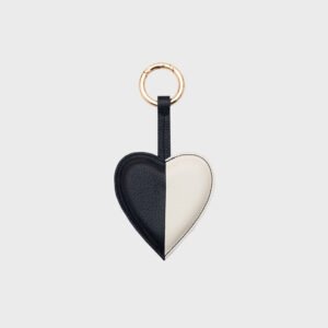 CHARM CORAZÓN AISSA NEGRO