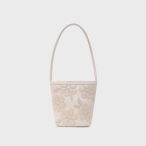 JANIA BUCKET BAG HUESO