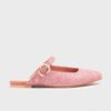 KENZA MULE FLAT ROSA