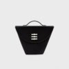 LUCILLE FLAP TRAPEZE BAG NEGRO
