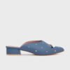 LUCKY EYE MULE FLAT AZUL