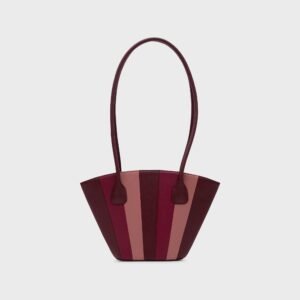 NABILA TRAPEZE BAG BORGOÑA