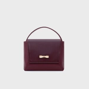 NADIRA FLAP HAND BAG BORGOÑA