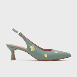NINETTE LEMON MIDI SLINGBACK VERDE