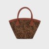 SASKIA TRAPEZE BAG LEOPARDO