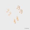 SET DE 3 ARETES ARPEGGIOS DORADO